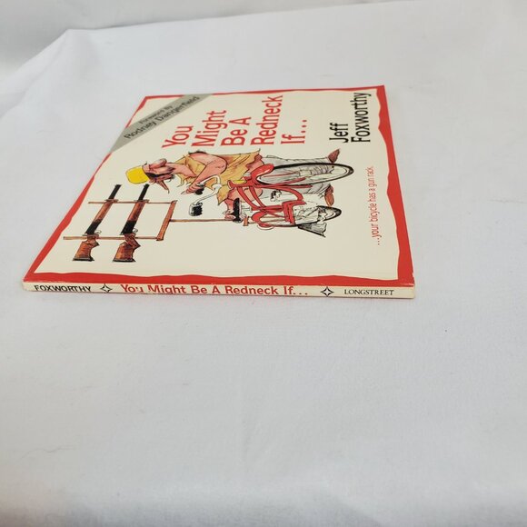 You Might Be A Redneck If ...By Jeff Foxworthy Paperback - Picture 5 of 6